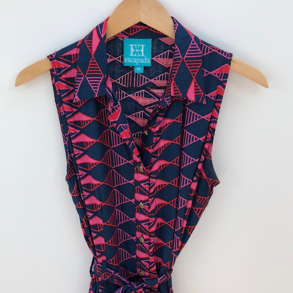 Geometric pattern dress - Picture 2 of 8